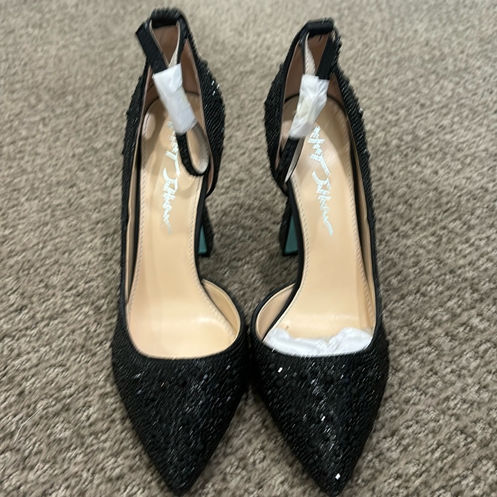 Betsy Johnson rhinestone heels